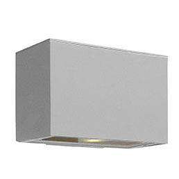 Outdoor Atlantis Wall Sconce-Hinkley Lighting-HINKLEY-1646TT-LED-Outdoor Wall SconcesTitanium-3-France and Son