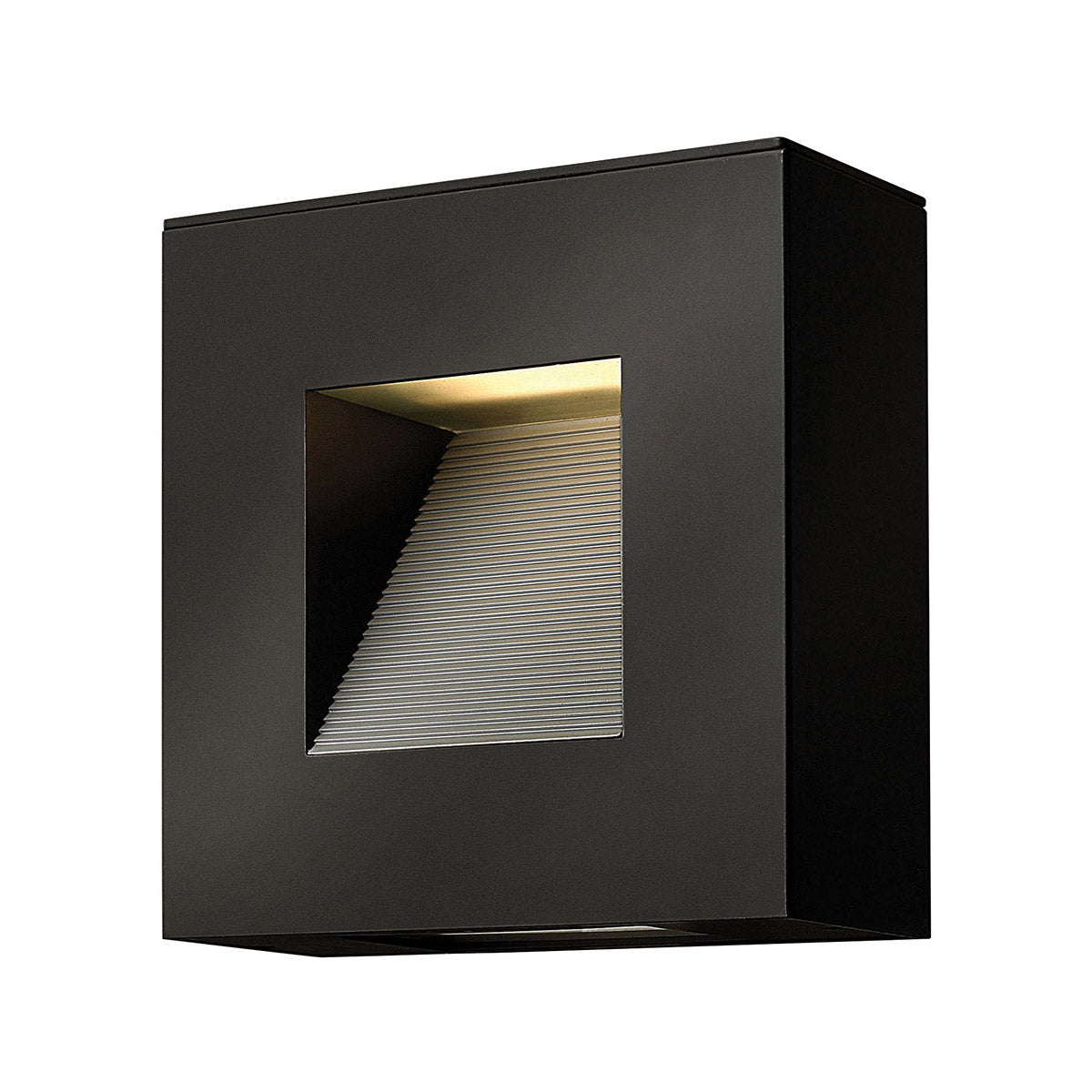 Outdoor Luna Wall Sconce-Hinkley Lighting-HINKLEY-1647SK-LED-Outdoor LightingSatin Black-1-France and Son