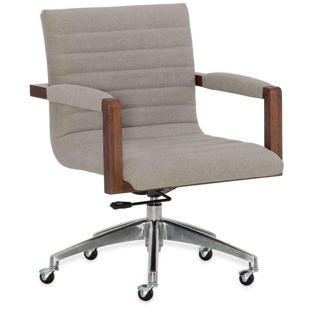 Elon Swivel Desk Chair-Hooker-HOOKER-1650-30220-MWD-Task Chairs-1-France and Son