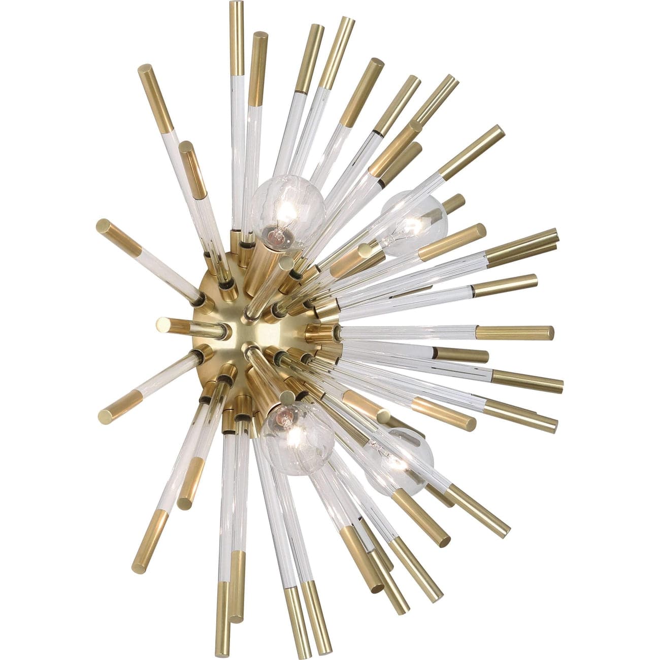 Andromeda Wall Sconce-Robert Abbey Fine Lighting-ABBEY-167-Wall LightingModern Brass-1-France and Son