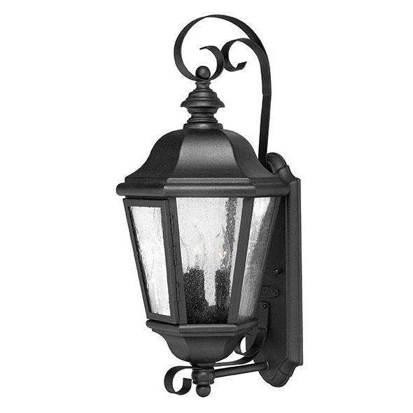 Outdoor Edgewater Wall Sconce-Hinkley Lighting-HINKLEY-1670BK-Outdoor Lighting-1-France and Son