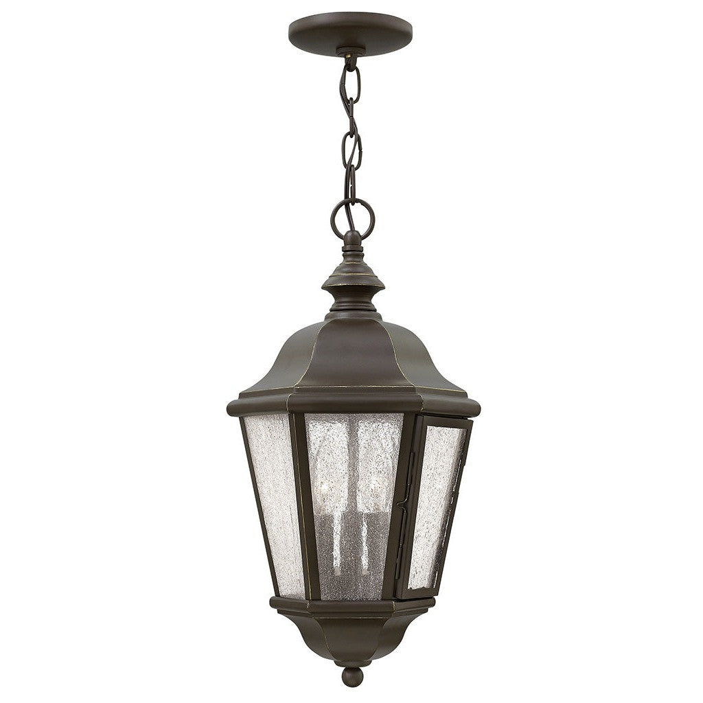 Outdoor Edgewater - Large Hanging Lantern-Hinkley Lighting-HINKLEY-1672OZ-LL-Outdoor Post LanternsLED/Oil Rubbed Bronze-1-France and Son