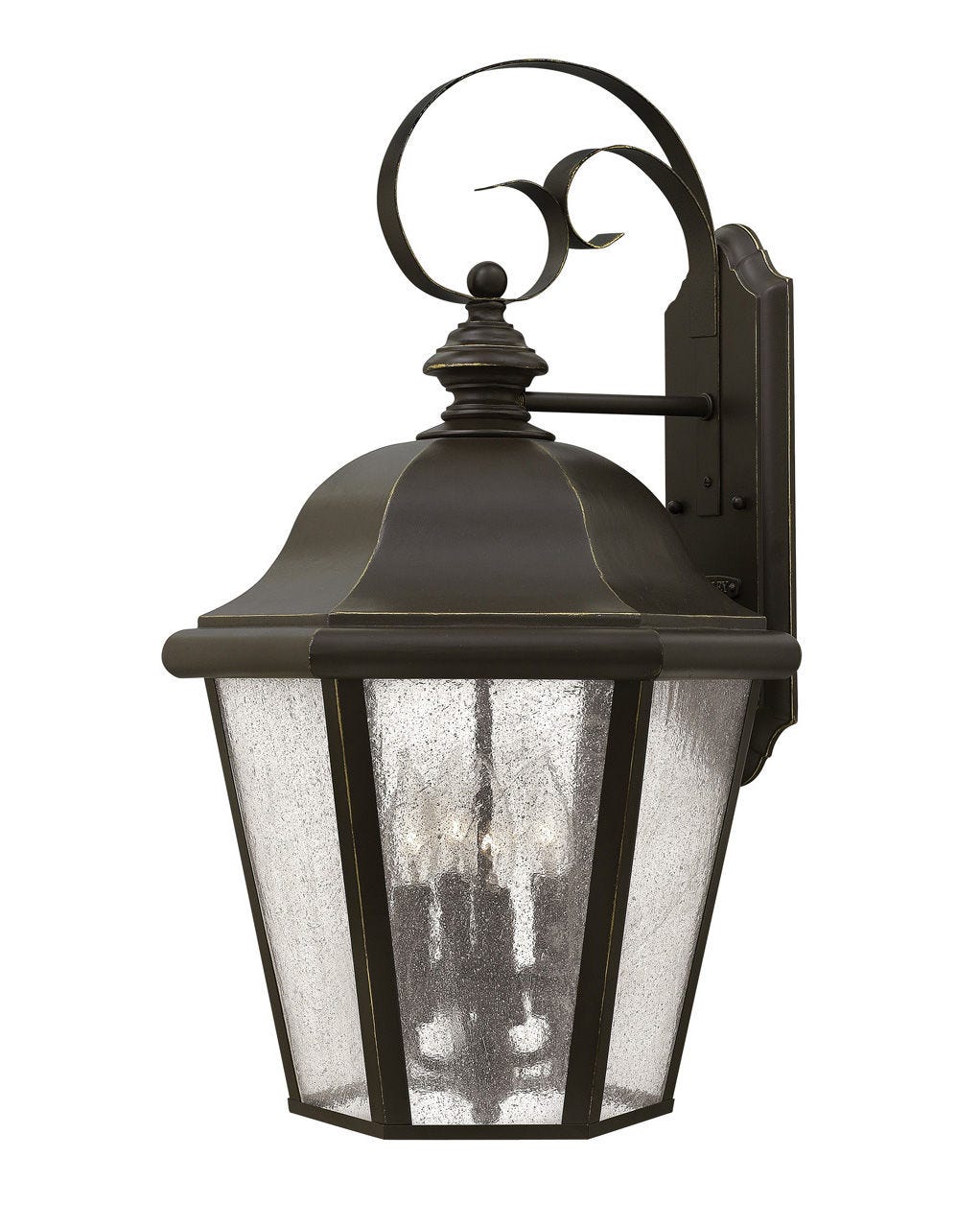 Outdoor Edgewater Extra Large Wall Mount Lantern-Hinkley Lighting-HINKLEY-1675OZ-Outdoor Post LanternsNon LED-Oil Rubbed Bronze-3-France and Son