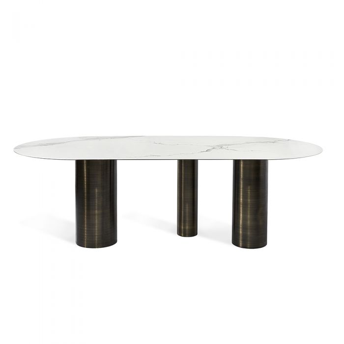 Chantal Dining Table-Interlude-INTER-168120-Dining Tables-3-France and Son