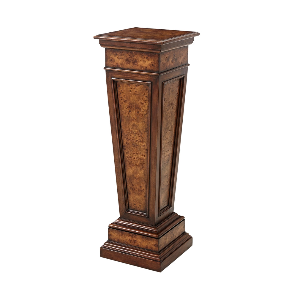 The Burl Pedestal Column-Theodore Alexander-THEO-1705-007-Decor-1-France and Son
