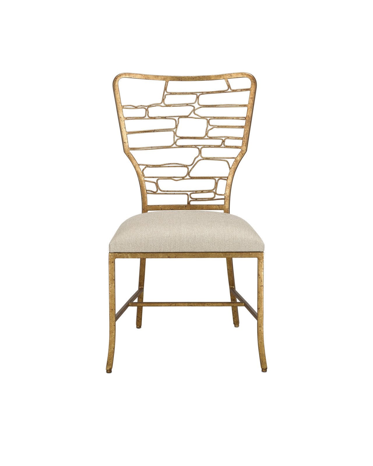 Vinton Gold Chair, Appeal Sand