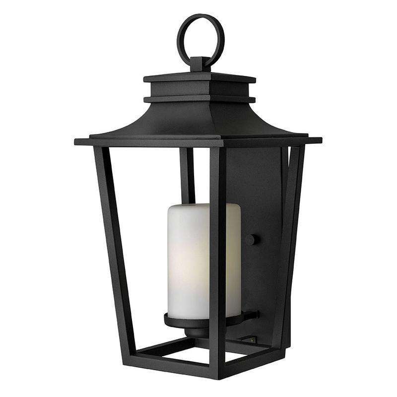 Outdoor Sullivan Wall Sconce-Hinkley Lighting-HINKLEY-1745BK-Outdoor Lighting-1-France and Son