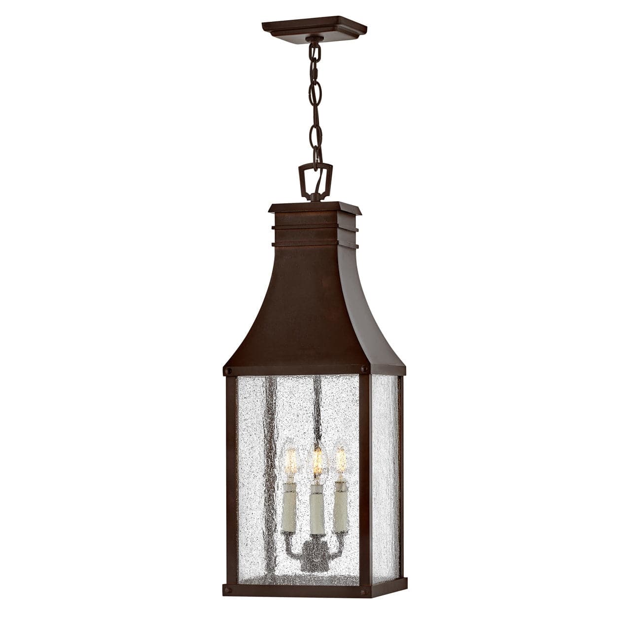 Outdoor Beacon Hill - Medium Hanging Lantern-Hinkley Lighting-HINKLEY-17462BLC-Outdoor Post LanternsBlackened Copper-1-France and Son