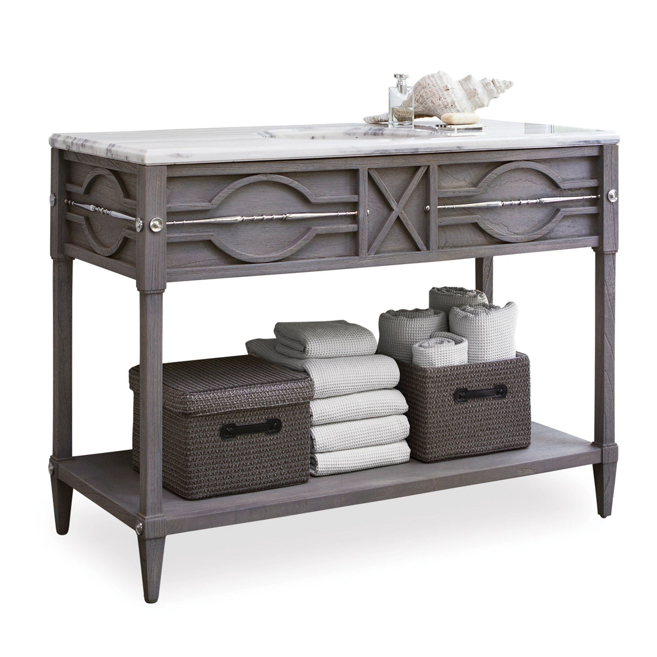 Spindle Sink Chest-Ambella-AMBELLA-17554-110-411-Bathroom VanityLarge-Weathered Grey-Bianco Giulia marble-6-France and Son