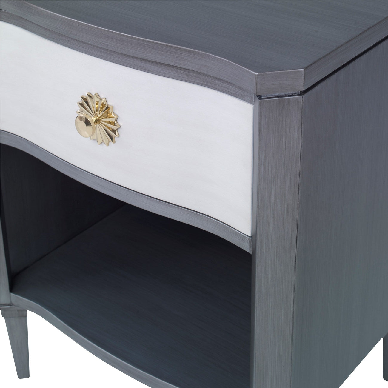 Halley Nightstand - Grey / Linen-Ambella-AMBELLA-17584-830-002-Nightstands-5-France and Son