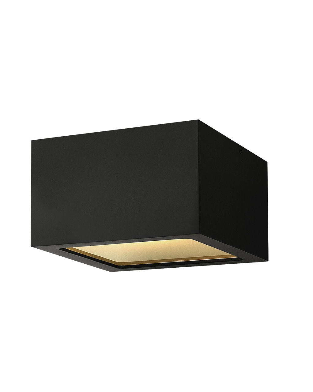 Outdoor Kube Flush Mount-Hinkley Lighting-HINKLEY-1765SK-Outdoor LightingBlack-3-France and Son