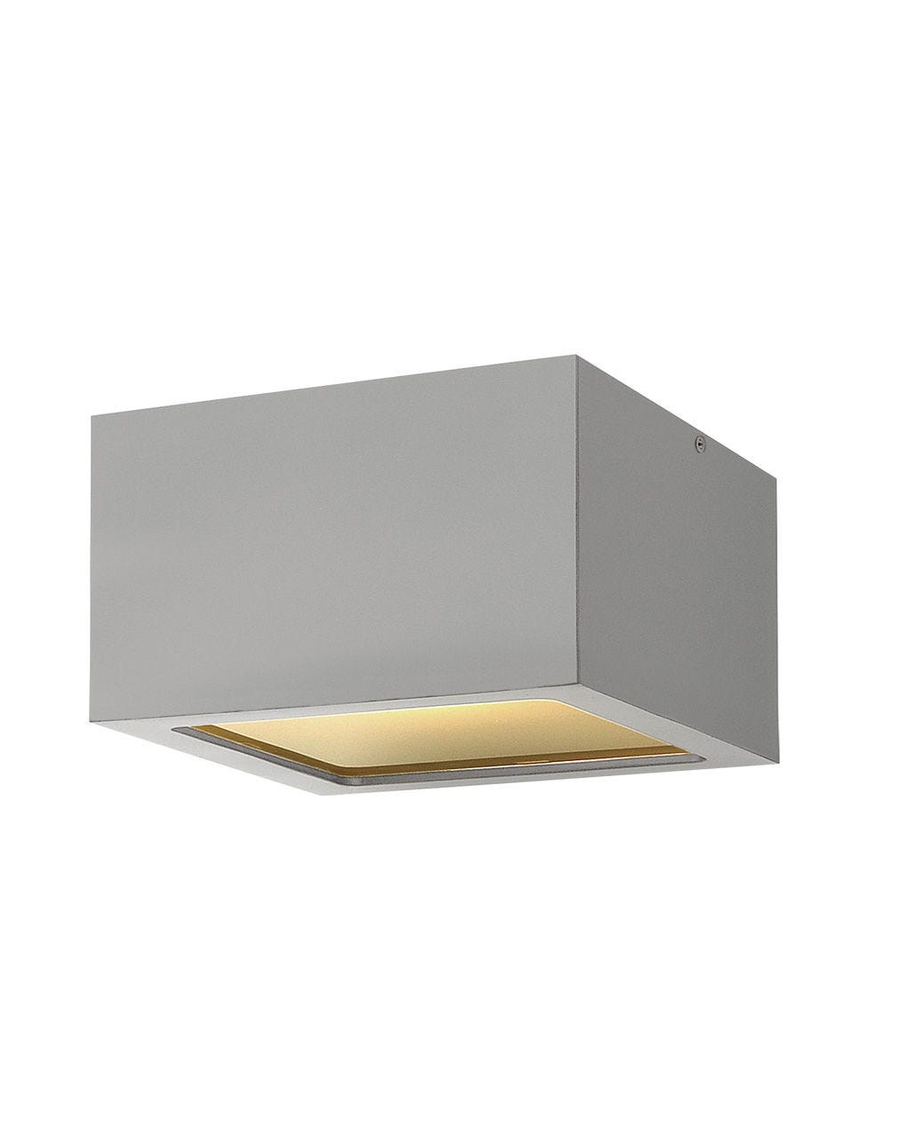 Outdoor Kube Flush Mount-Hinkley Lighting-HINKLEY-1765TT-Outdoor LightingTitanium-2-France and Son