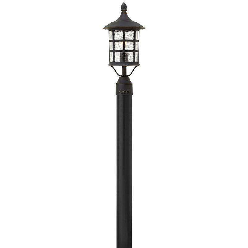 Outdoor Freeport Post Lantern-Hinkley Lighting-HINKLEY-1807OZ-Outdoor Post LanternsOil Rubbed Bronze-2-France and Son