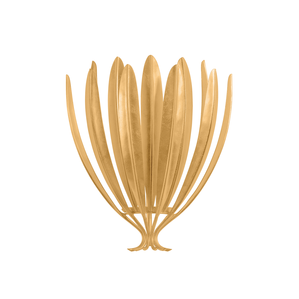 Whitfield Wall Sconce - Vintage Gold Leaf