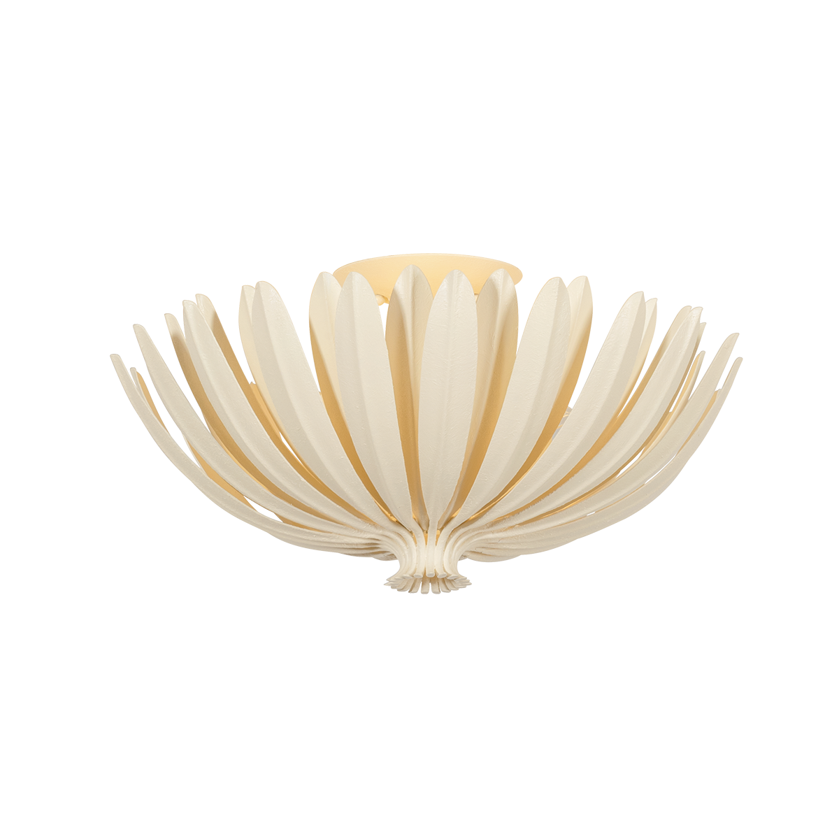 Whitfield Semi Flush - Cream Plaster
