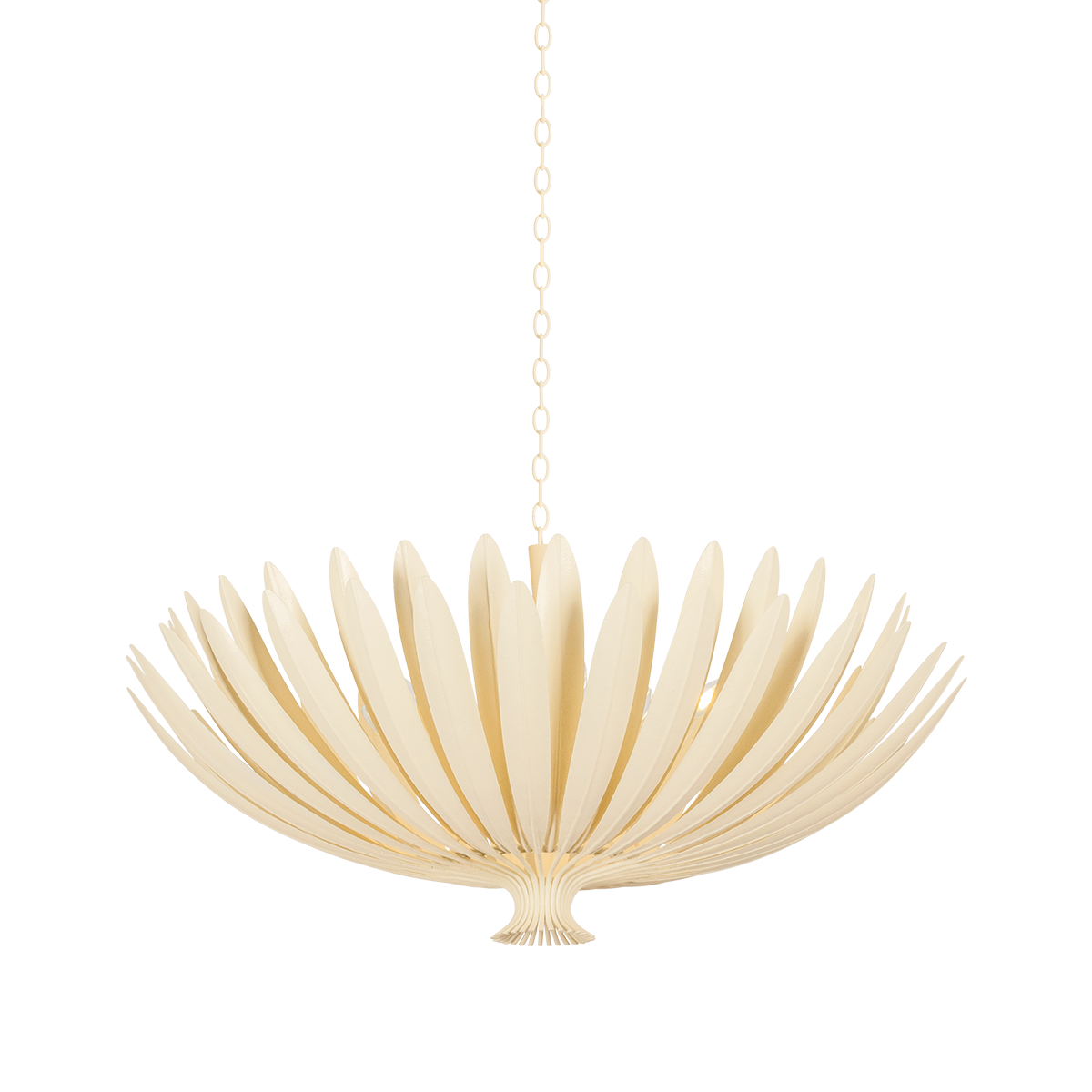Whitfield Chandelier - Cream Plaster