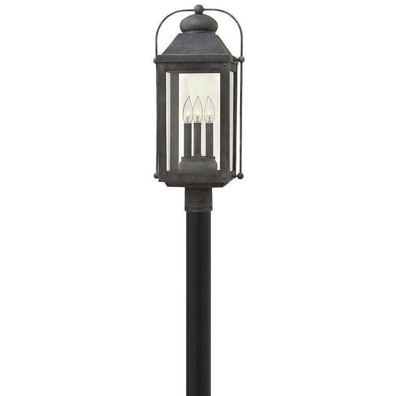 Outdoor Anchorage Post Lantern-Hinkley Lighting-HINKLEY-1851DZ-Outdoor Lighting-1-France and Son
