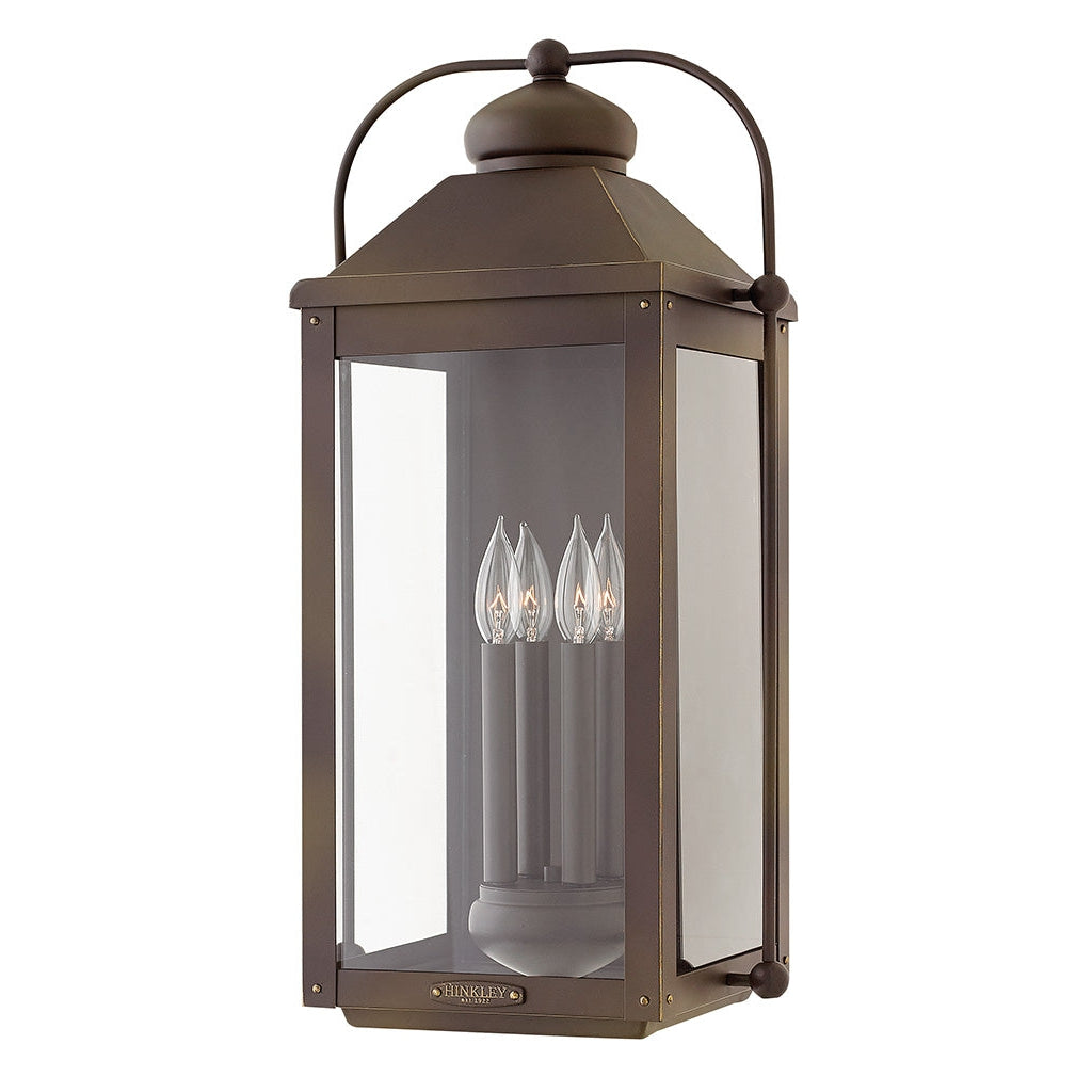 Outdoor Anchorage Extra Large Wall Mount Lantern-Hinkley Lighting-HINKLEY-1858LZ-LL-Outdoor Post Lanterns-1-France and Son