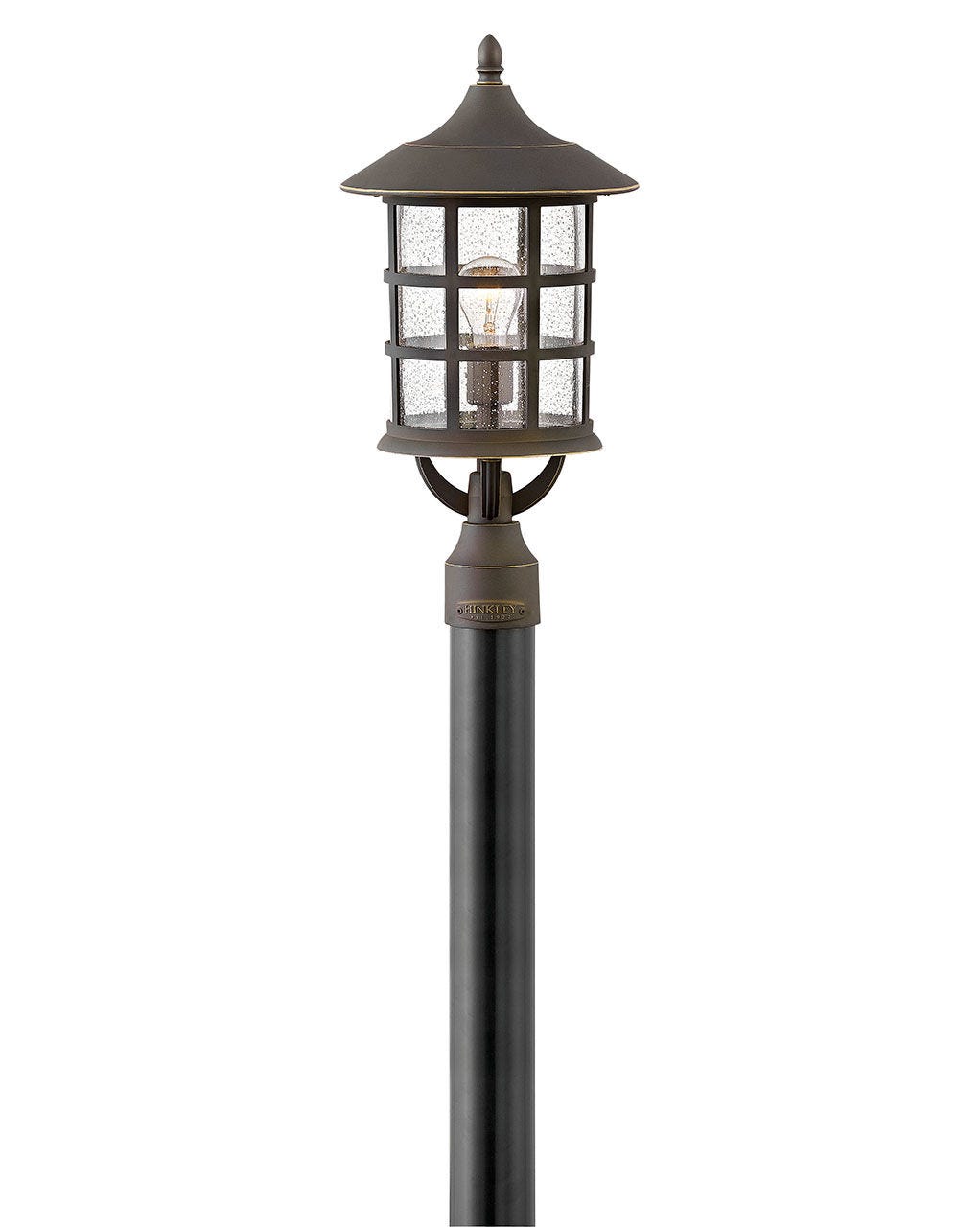 Outdoor Freeport Coastal Elements - Large Post Top or Pier Mount Lantern-Hinkley Lighting-HINKLEY-1861OZ-LV-Outdoor Post LanternsOil Rubbed Bronze-12V LED-4-France and Son