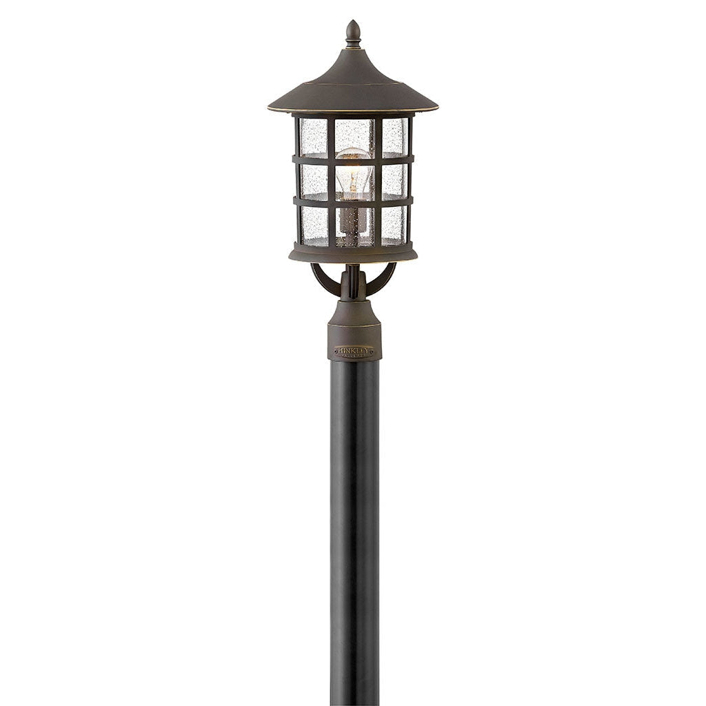 Outdoor Freeport Coastal Elements - Large Post Top or Pier Mount Lantern-Hinkley Lighting-HINKLEY-1861OZ-1-Outdoor Post LanternsOil Rubbed Bronze-NON LED-1-France and Son