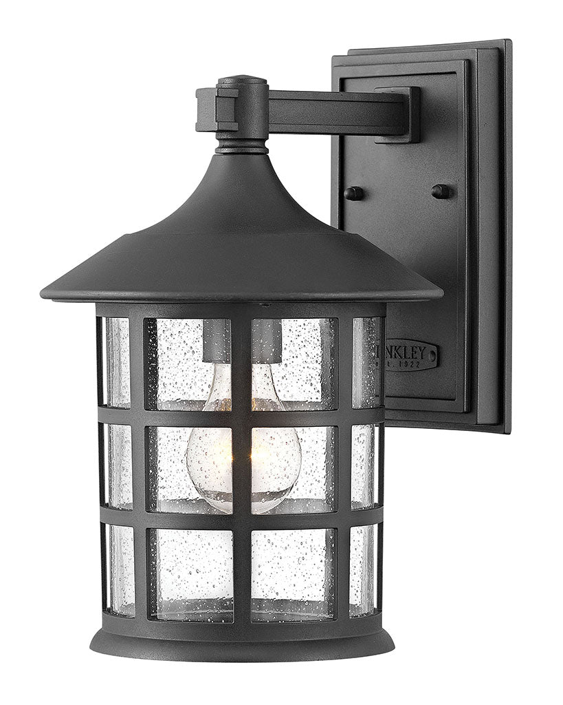 Outdoor Freeport Costal Element - Wall Mount Lantern-Hinkley Lighting-HINKLEY-1864TK-Outdoor Post LanternsTextured Black-Medium-2-France and Son