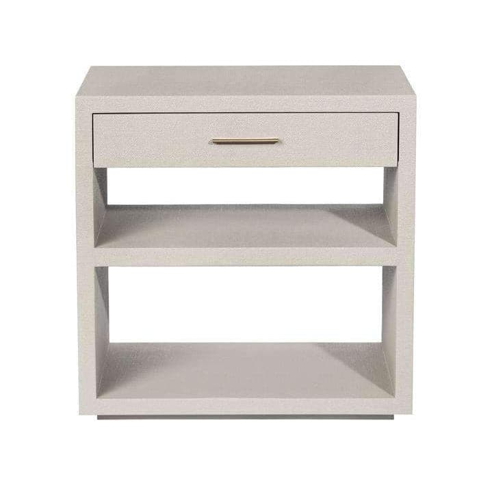 Livia Bedside Chest-Interlude-INTER-188100-NightstandsLight Grey-6-France and Son