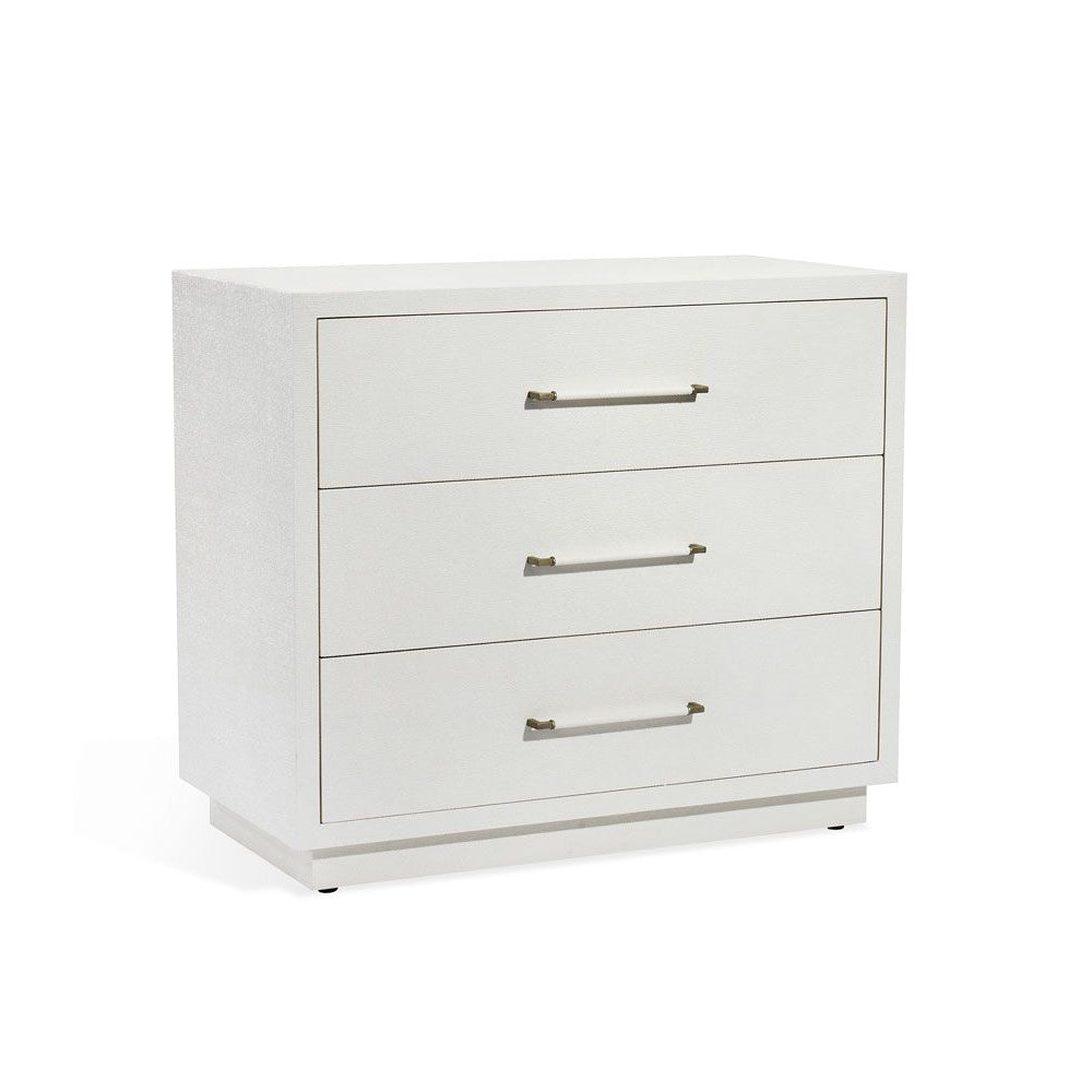 Taylor 3 Drawer Chest White-Interlude-INTER-188214-Dressers-1-France and Son