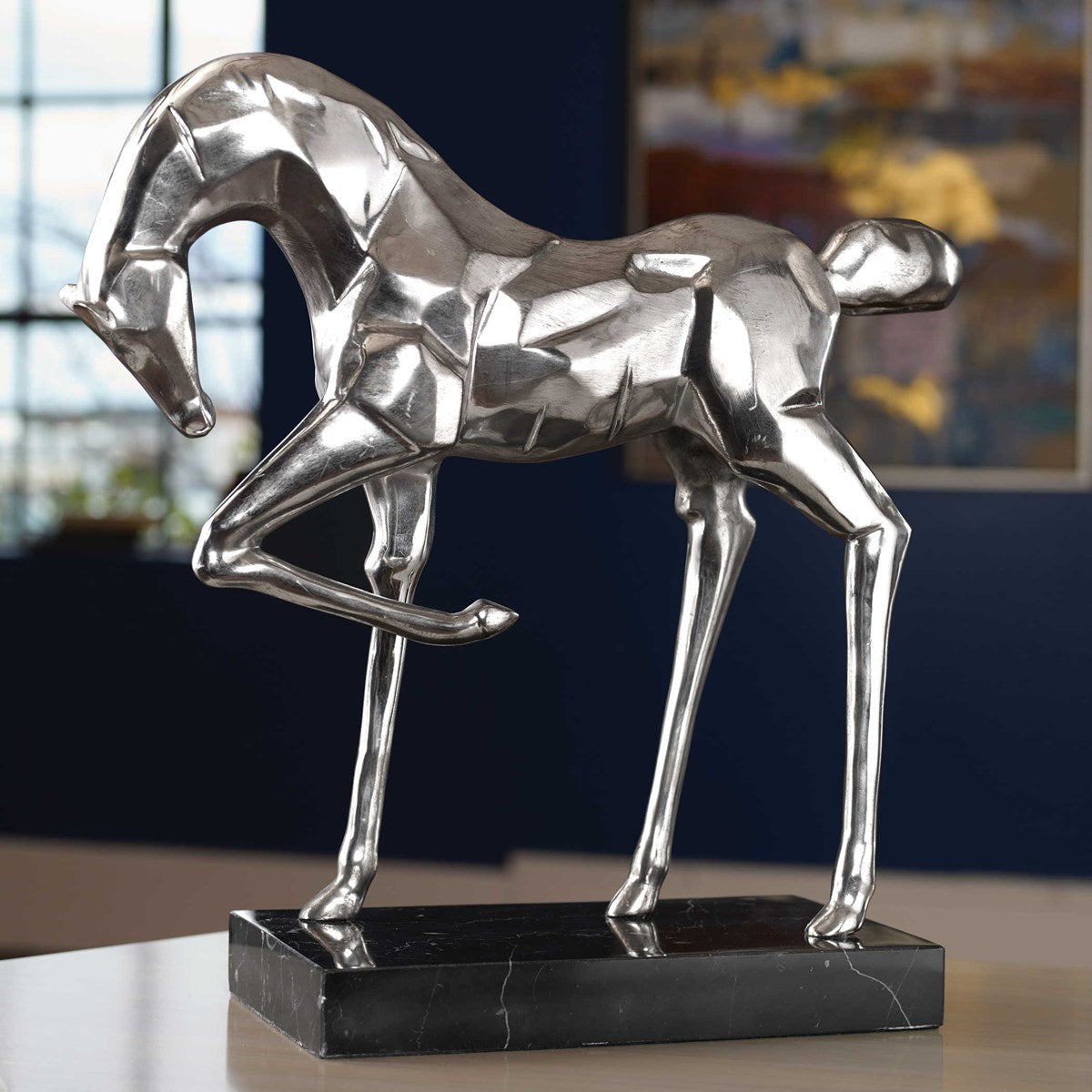 Phoenix Horse Sculpture-Uttermost-UTTM-18921-Decorative Objects-2-France and Son