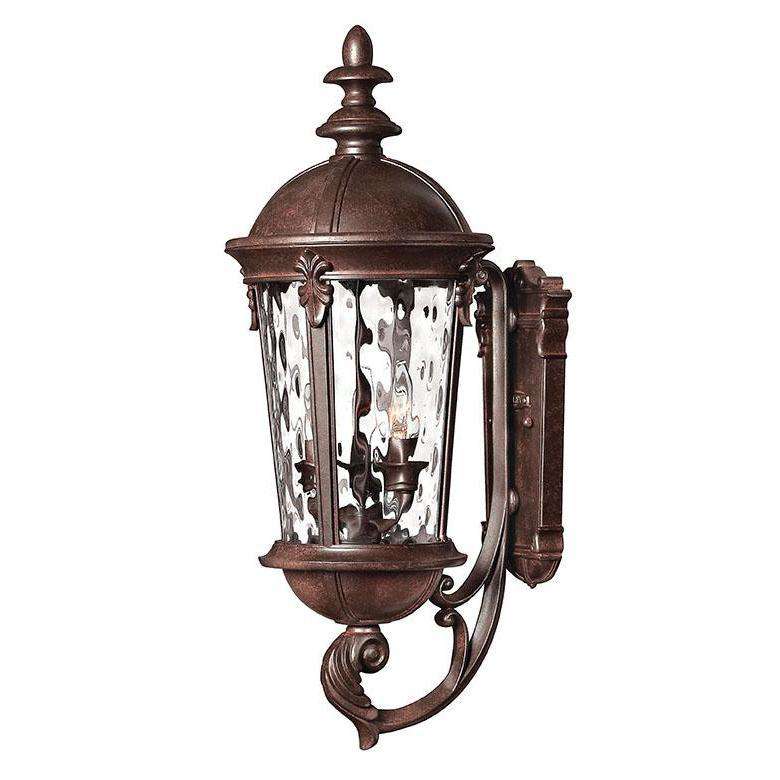 Outdoor Windsor Wall Sconce-Hinkley Lighting-HINKLEY-1894RK-Outdoor Wall SconcesRiver Rock-2-France and Son