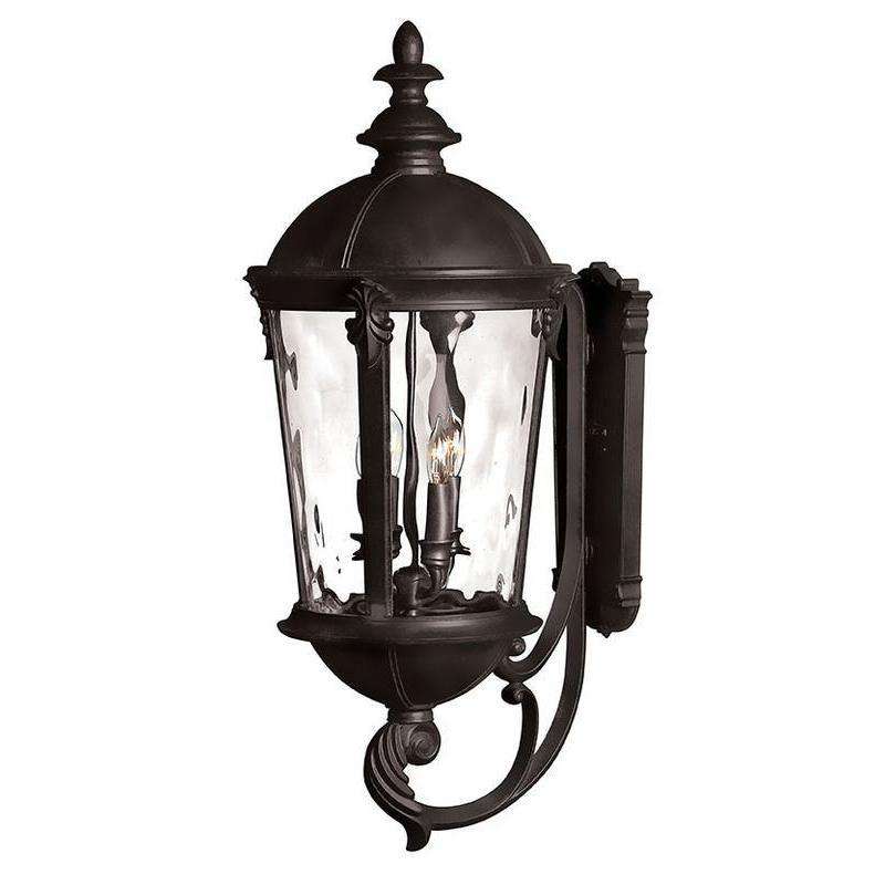 Outdoor Windsor Wall Sconce-Hinkley Lighting-HINKLEY-1895BK-Outdoor Lighting-1-France and Son