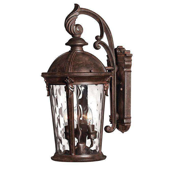 Outdoor Windsor Wall Sconce-Hinkley Lighting-HINKLEY-1898RK-Outdoor Wall SconcesRiver Rock-2-France and Son