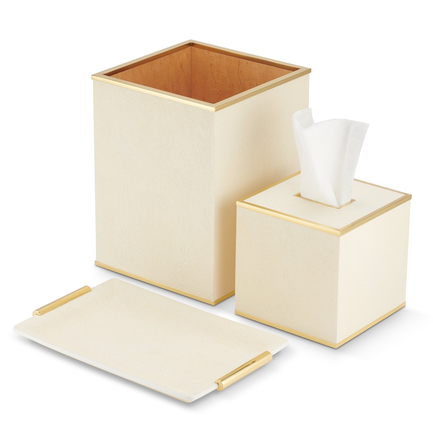 Classic Shagreen Tissue Box Cover - image 11