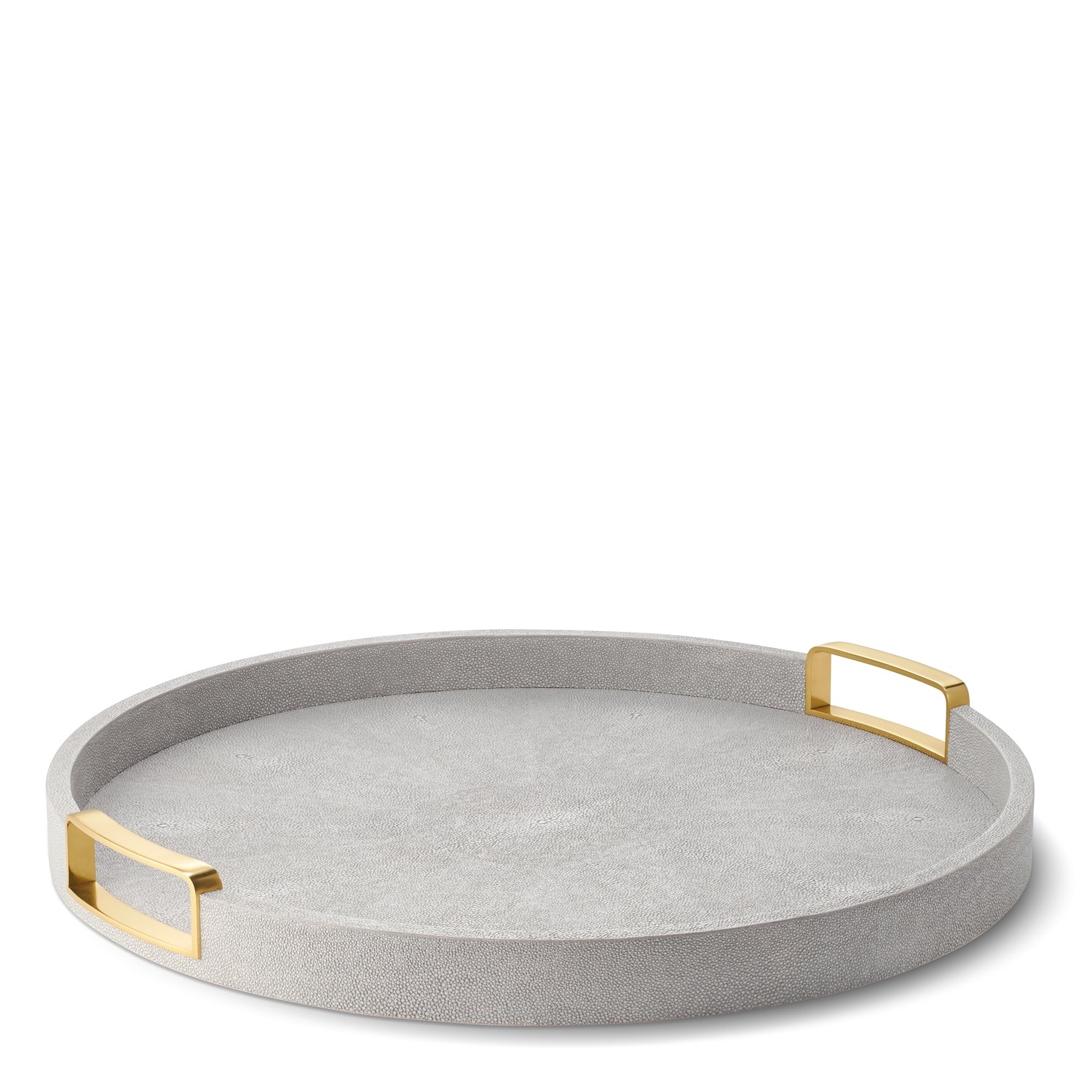 Carina Shagreen Small Round Tray - image 6