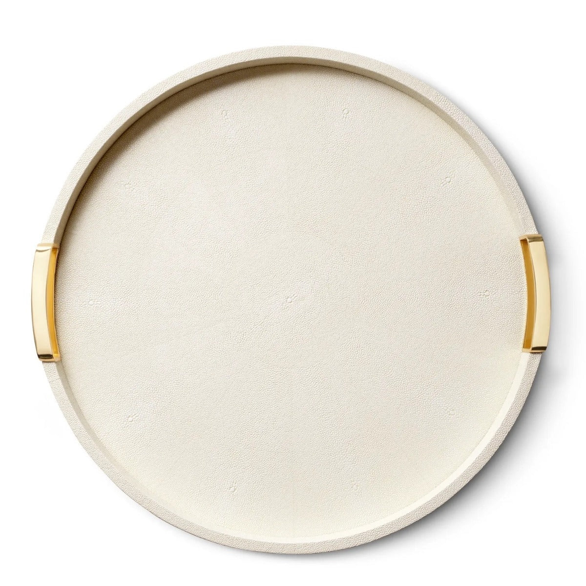 Carina Shagreen Small Round Tray - image 3
