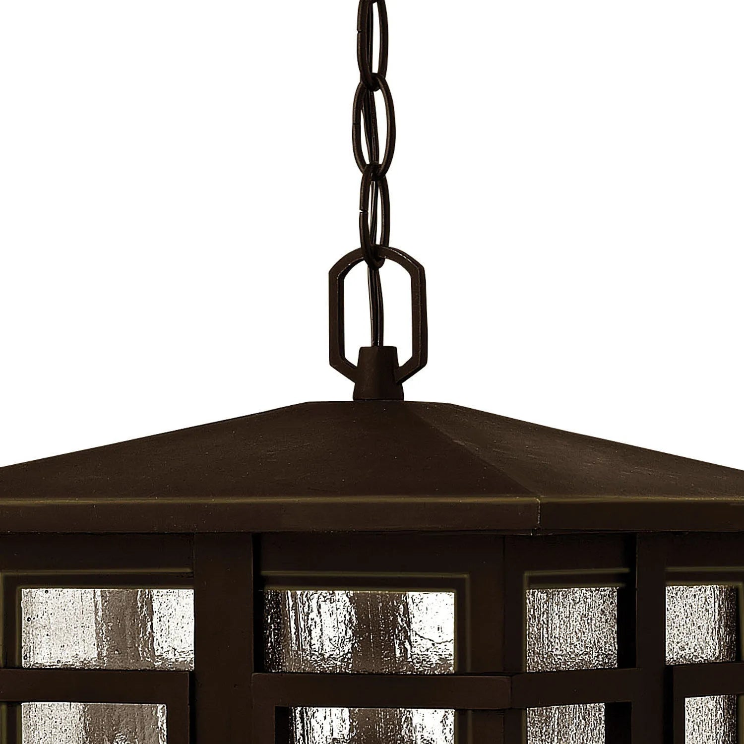 Outdoor Tucker - Large Hanging Lantern-Hinkley Lighting-HINKLEY-1962MB-Outdoor Post LanternsMuseum Black-5-France and Son