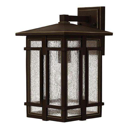 Outdoor Tucker Medium Wall Mount Lantern-Hinkley Lighting-HINKLEY-1964OZ-Wall LightingOil Rubbed Bronze-3-France and Son