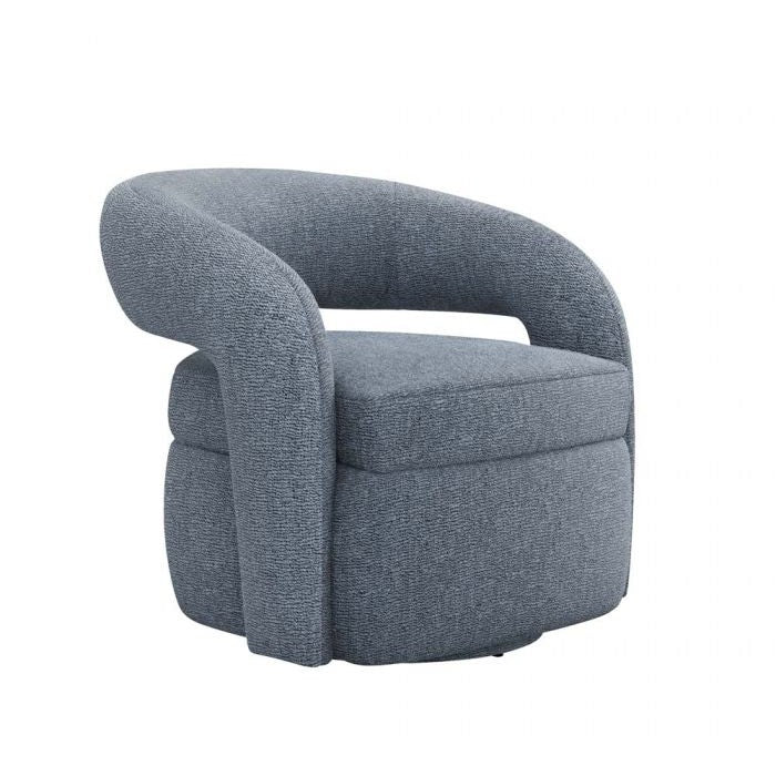 Targa Swivel Chair-Interlude-INTER-198016-58-Lounge ChairsAzure-2-France and Son