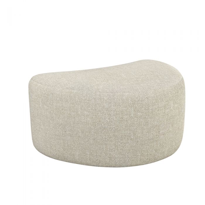 Carlisle Ottoman-Interlude-INTER-198514-18-Stools & OttomansLeft-Wheat-41-France and Son