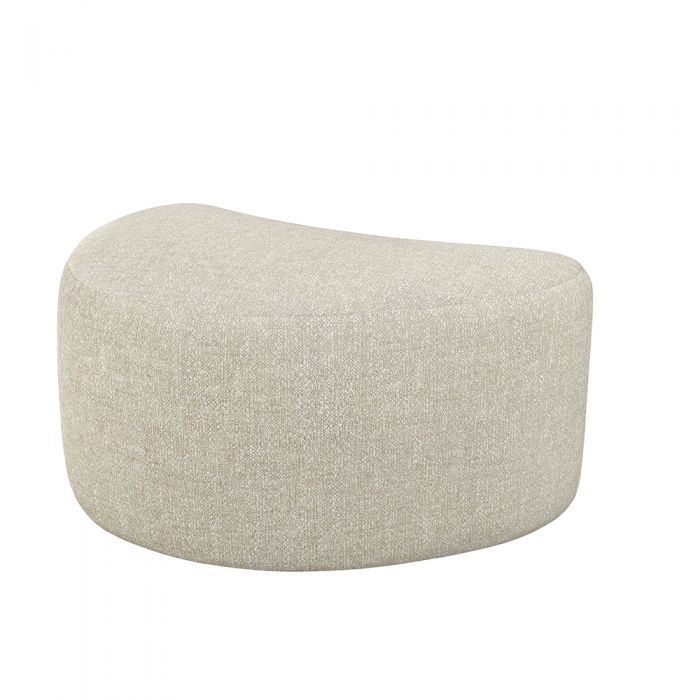 Carlisle Ottoman-Interlude-INTER-198515-18-Stools & OttomansRight-Wheat-36-France and Son