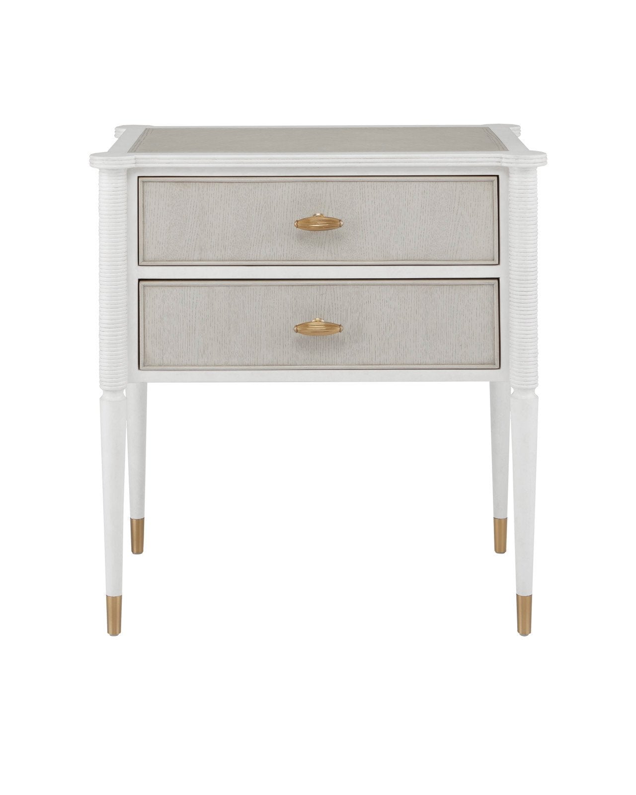 Aster White Nightstand