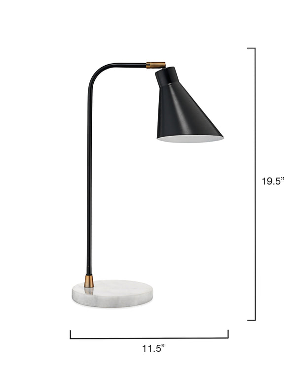 Chronicle Task Lamp-Jamie Young-JAMIEYO-1CHRO-TLBK-Table Lamps-3-France and Son