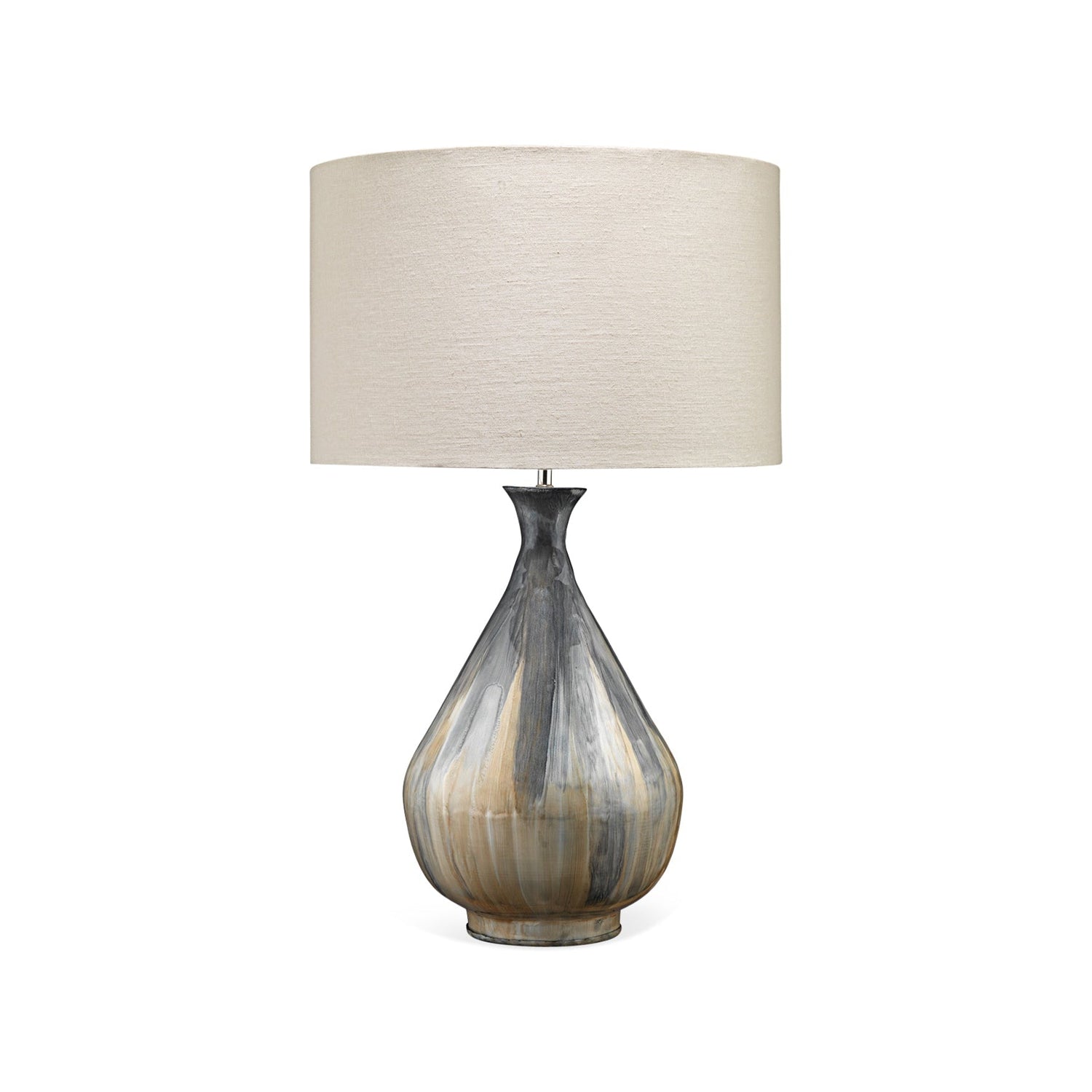Daybreak Table Lamp-Jamie Young-JAMIEYO-1DAYB-TLGR-Table Lamps-1-France and Son