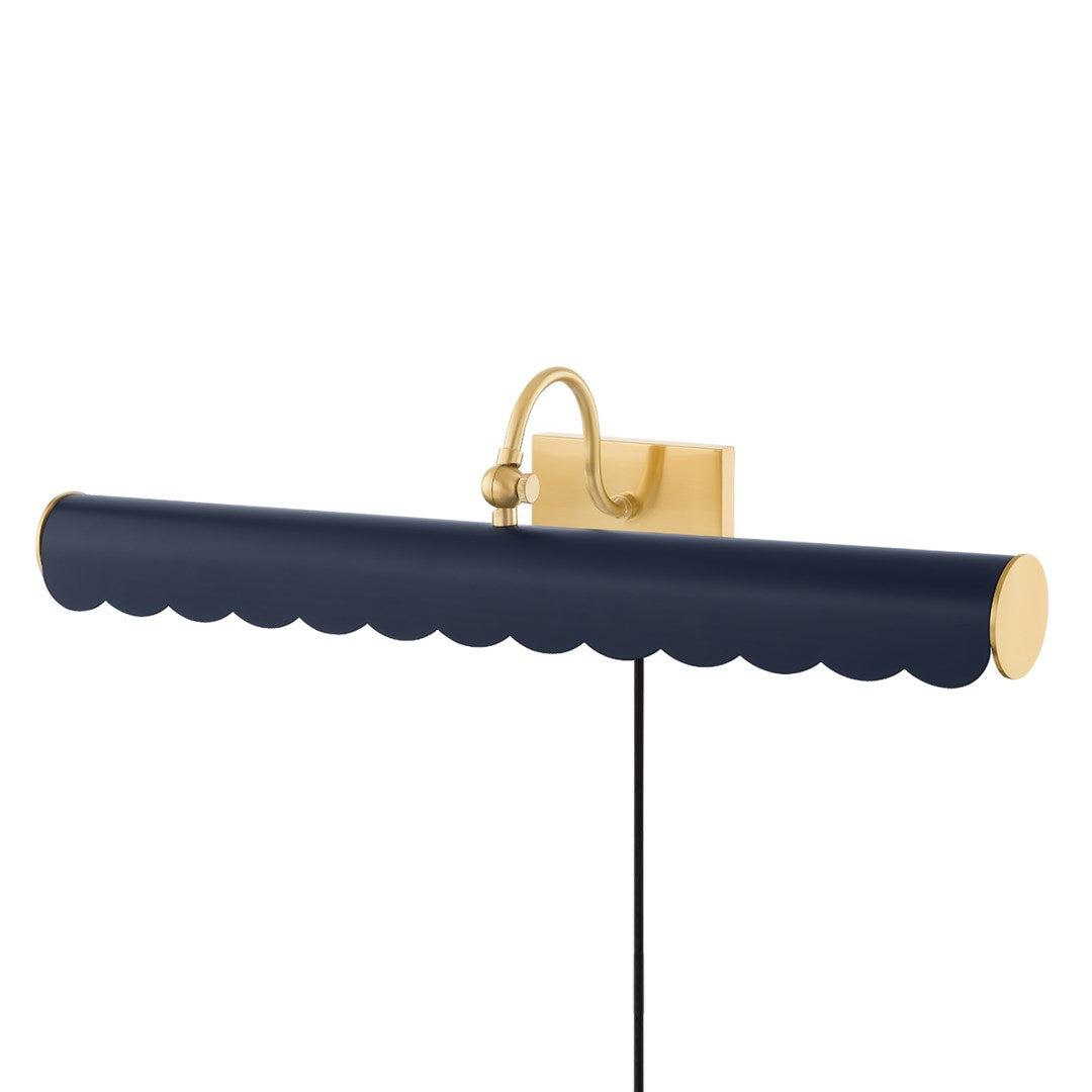 Fifi Picture Light - 24.00"W-Mitzi-HVL-HL762103L-AGB/SNY-Wall LightingSoft Navy-2-France and Son