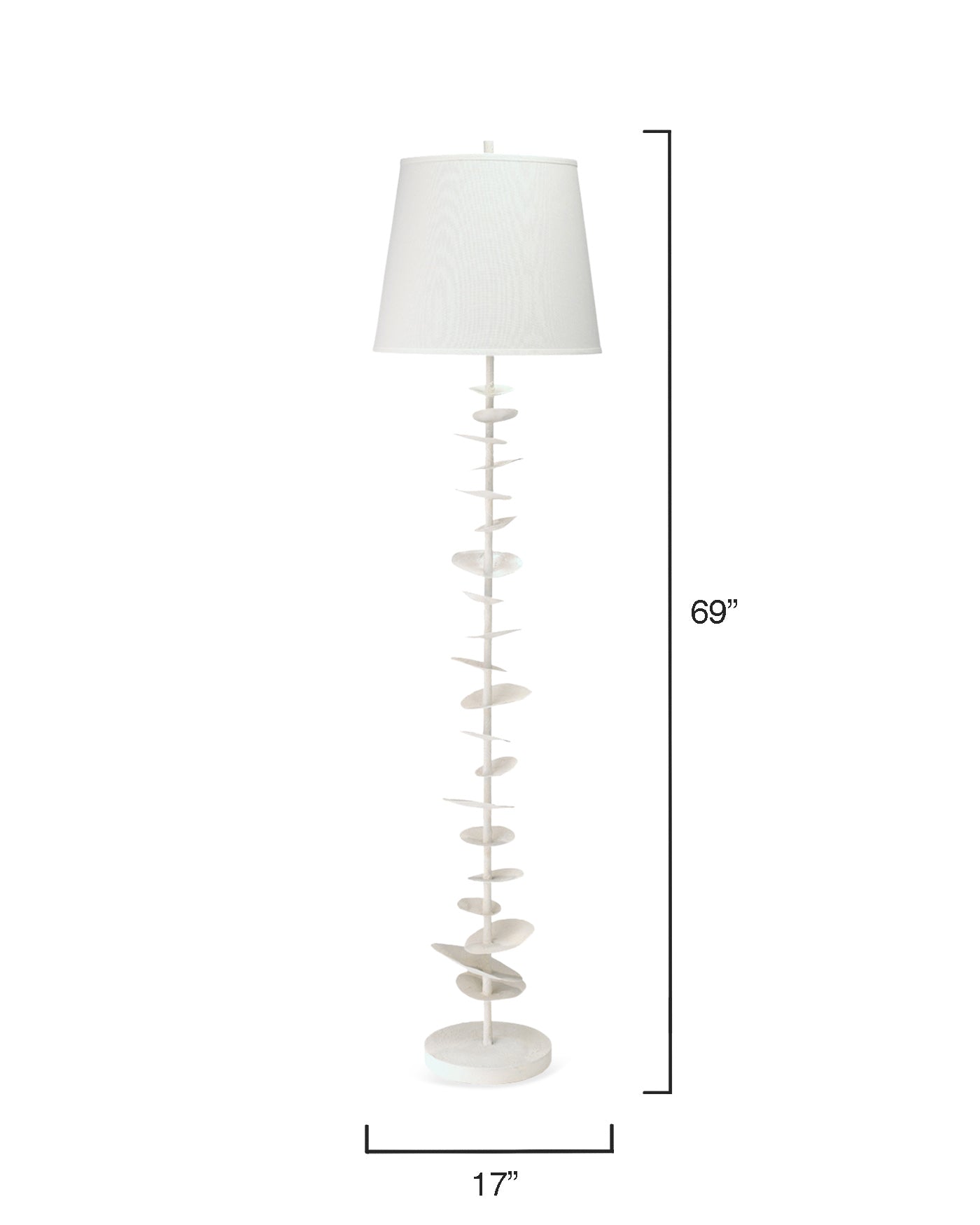 Petals Floor Lamp-Jamie Young-JAMIEYO-1PETA-FLWH-Floor Lamps-4-France and Son