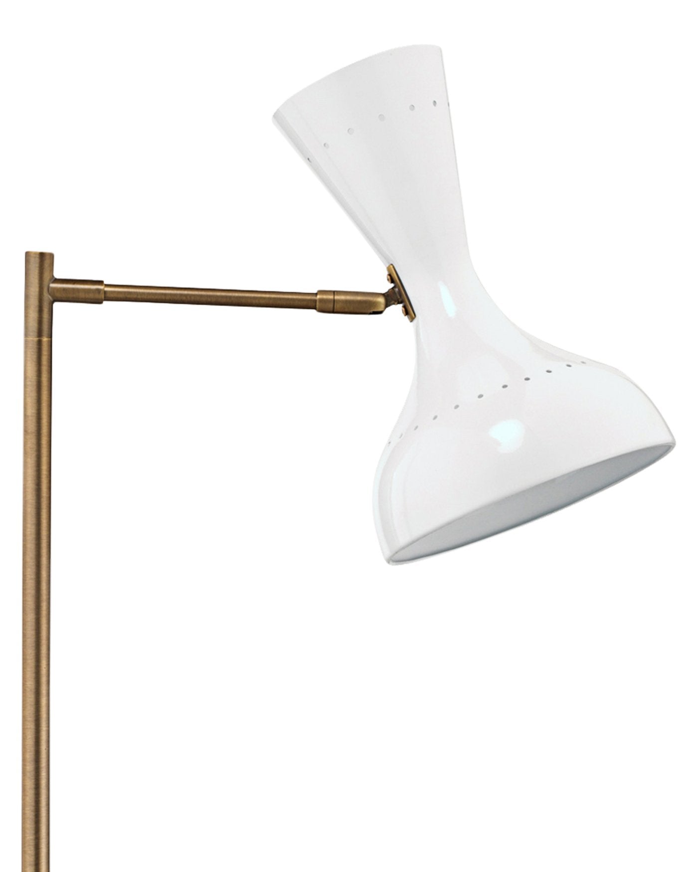 Pisa Swing Arm Table Lamp-Jamie Young-JAMIEYO-1PISA-TLAB-Table LampsAntique Brass-5-France and Son