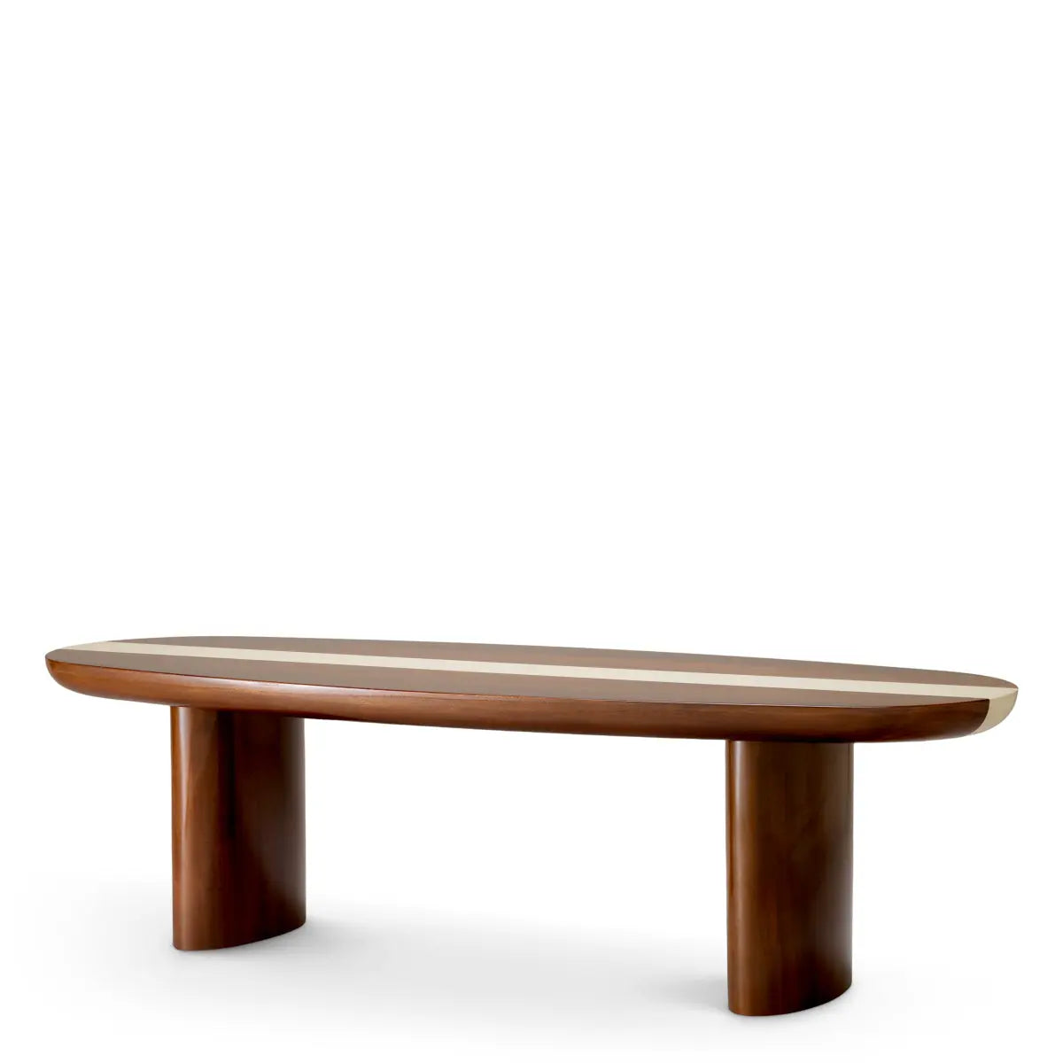 Coffee Table Jenson Mahogany Wood High Gloss with solid wood, mahogany, and low coffee-table profile.