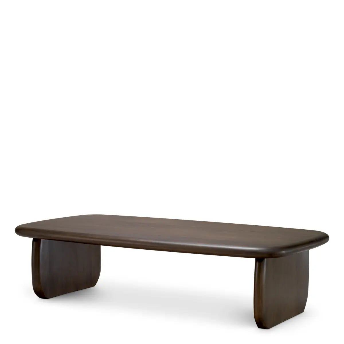 Coffee Table Windsor Mahogany Wood Coffee Finish, shown in dark brown and coffee brown with mahogany wood and solid wood.