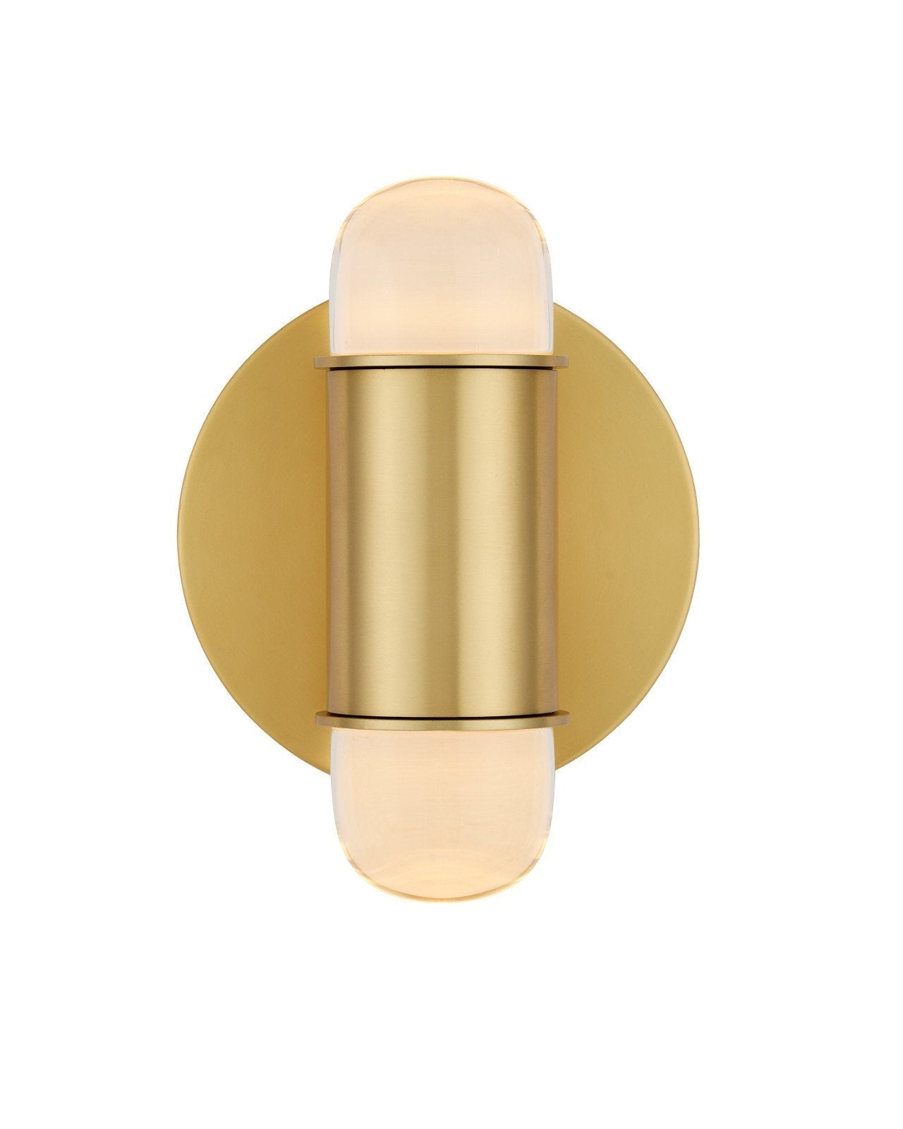 Capsule Brass Wall Sconce