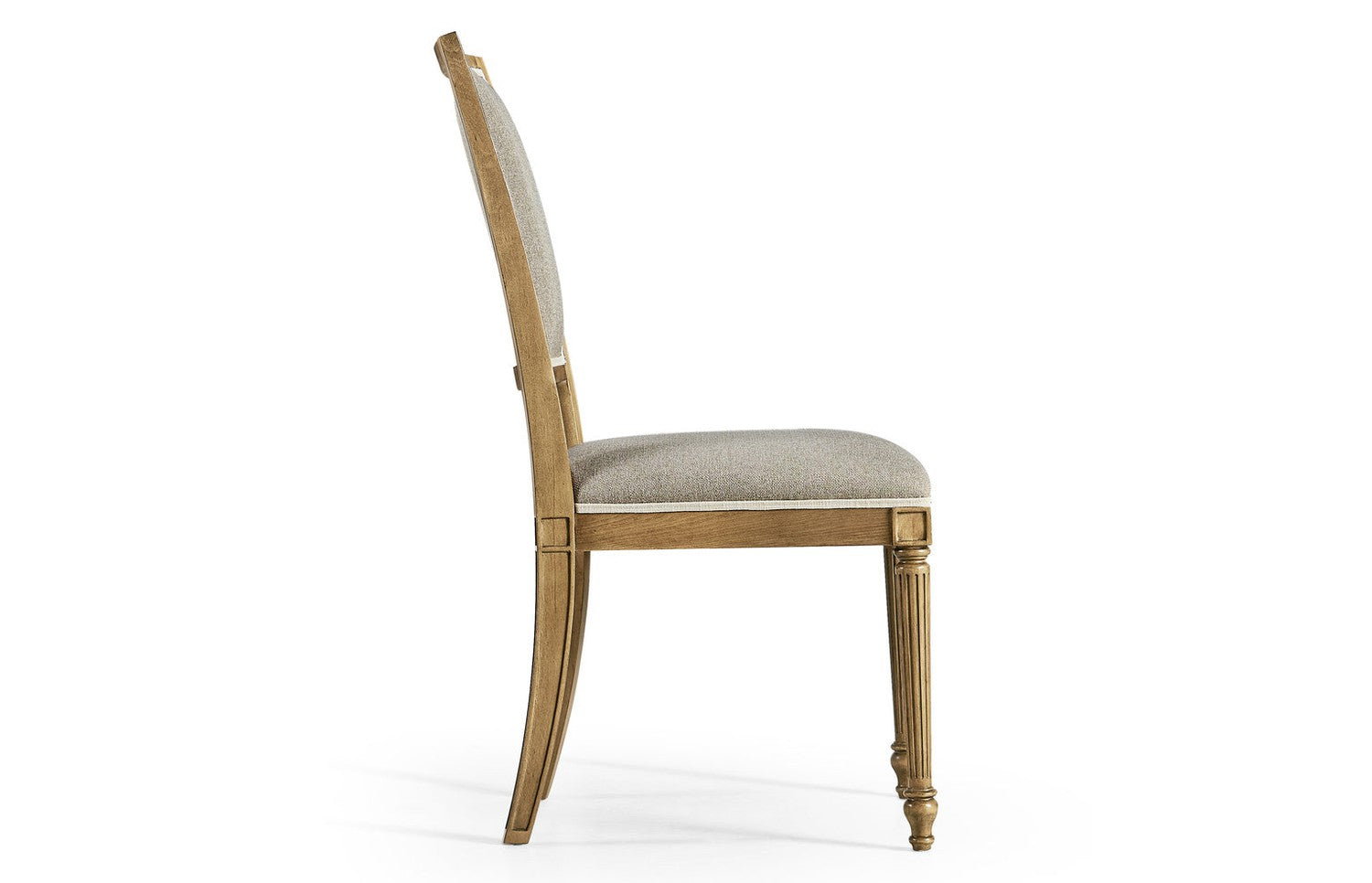 Flare Uph. Side Chair Flared Top-Jonathan Charles-JCHARLES-003-2-130-LMS-Dining ChairsLondon Mist-7-France and Son