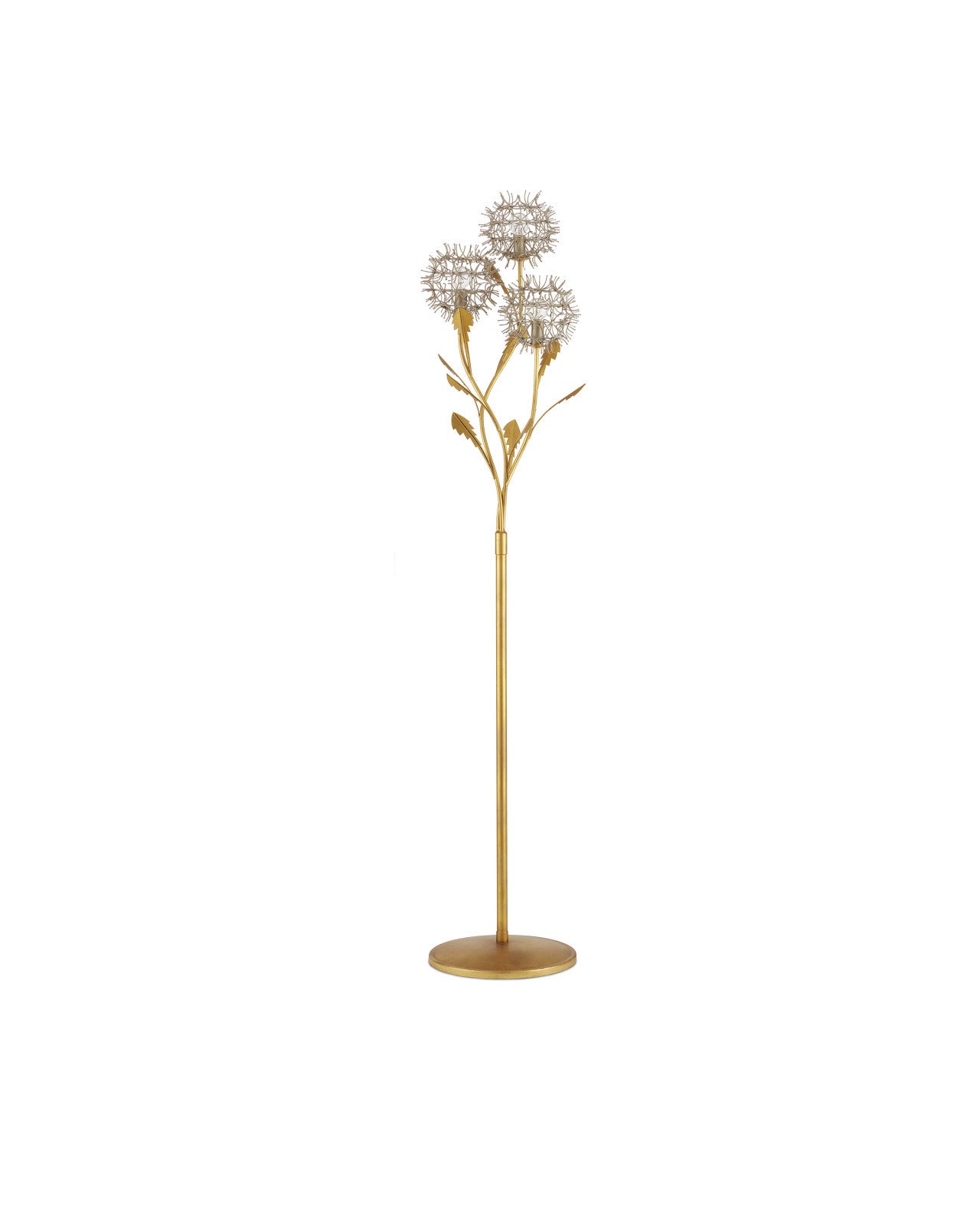 Dandelion Silver & Gold Floor Lamp